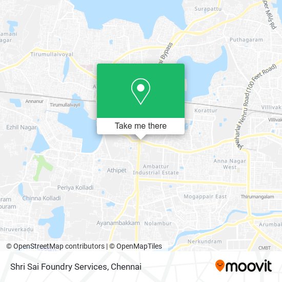 Shri Sai Foundry Services map