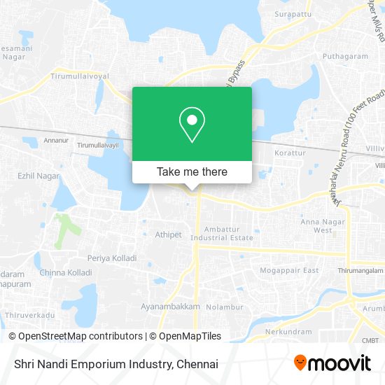 Shri Nandi Emporium Industry map