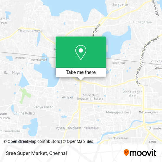 Sree Super Market map