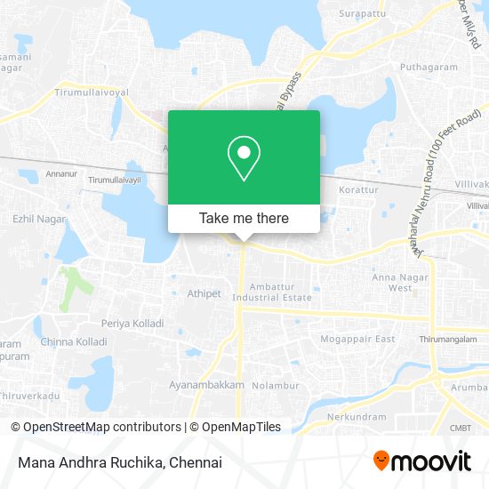 Mana Andhra Ruchika map