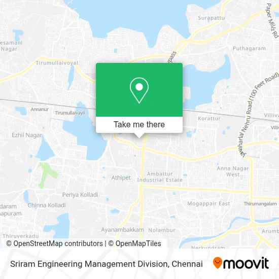 Sriram Engineering Management Division map