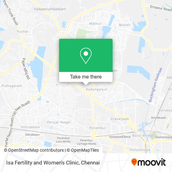 Isa Fertility and Women's Clinic map