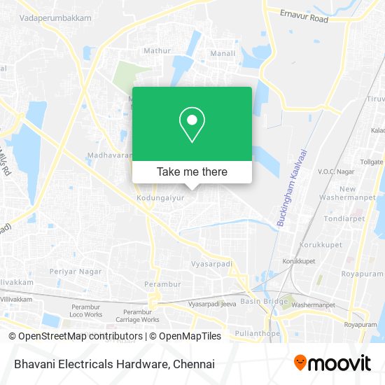 Bhavani Electricals Hardware map