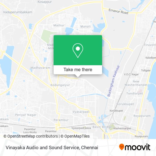 Vinayaka Audio and Sound Service map
