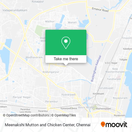 Meenakshi Mutton and Chicken Center map
