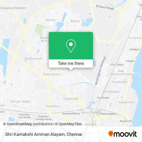 Shri Kamakshi Amman Alayam map