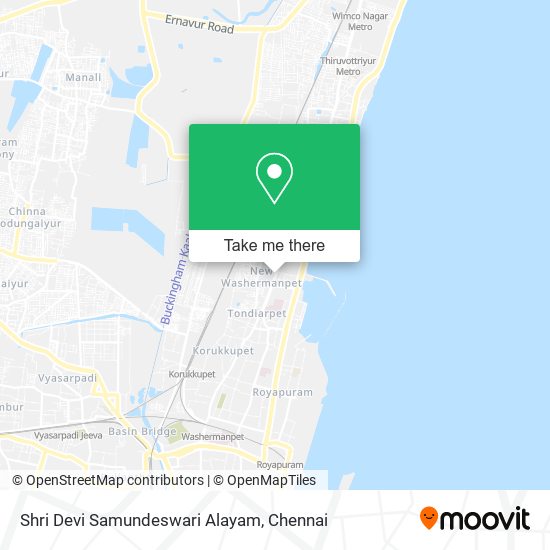 Shri Devi Samundeswari Alayam map