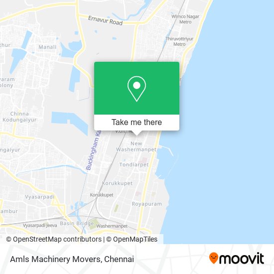 Amls Machinery Movers map