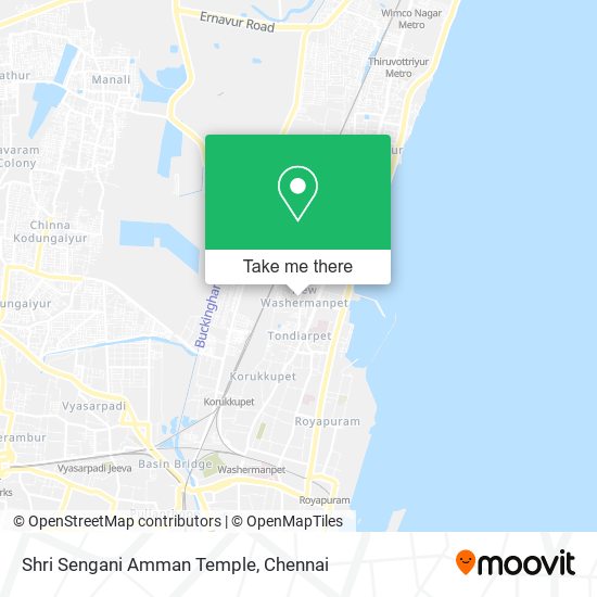 Shri Sengani Amman Temple map