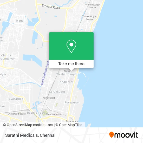 Sarathi Medicals map