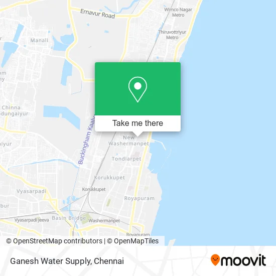 Ganesh Water Supply map