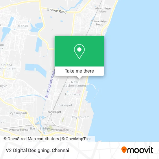 V2 Digital Designing map