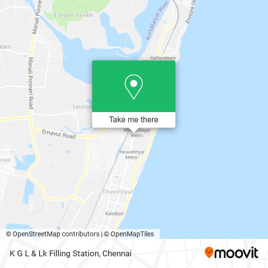 K G L & Lk Filling Station map