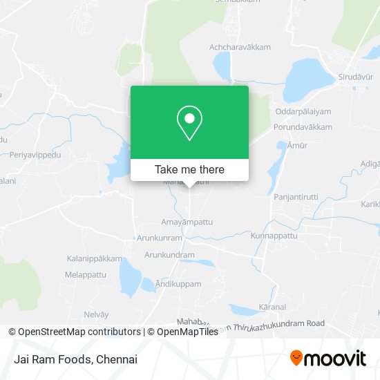 Jai Ram Foods map