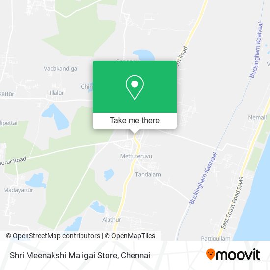 Shri Meenakshi Maligai Store map