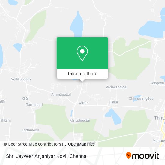 Shri Jayveer Anjaniyar Kovil map