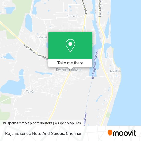 Roja Essence Nuts And Spices map