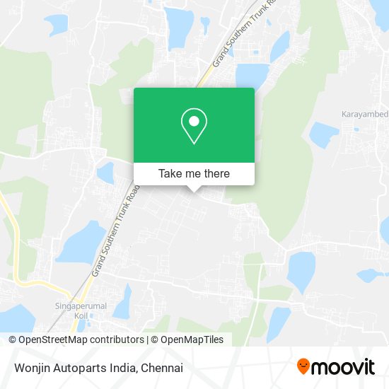 Wonjin Autoparts India map