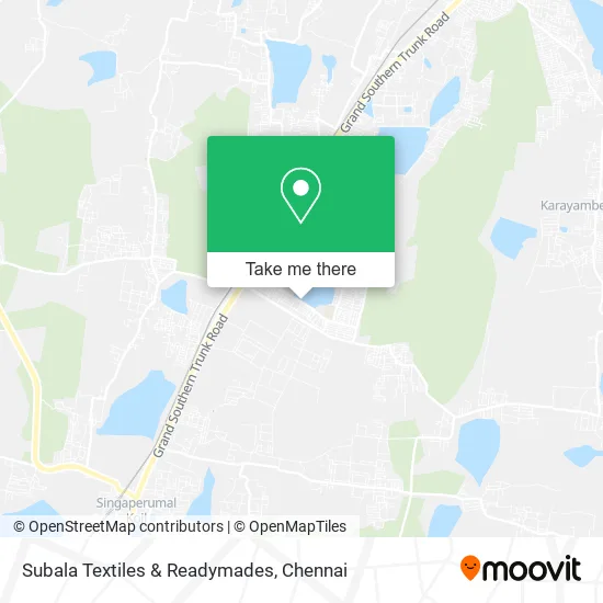 Subala Textiles & Readymades map