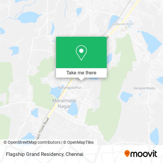 Flagship Grand Residency map