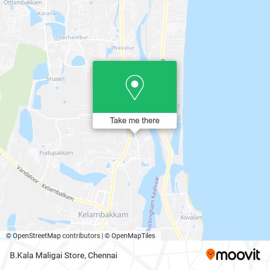 B.Kala Maligai Store map