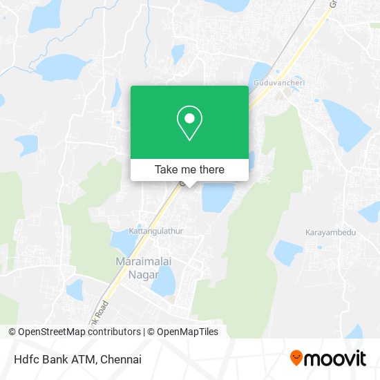 Hdfc Bank ATM map