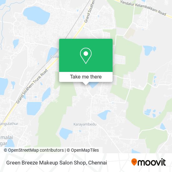 Green Breeze Makeup Salon Shop map