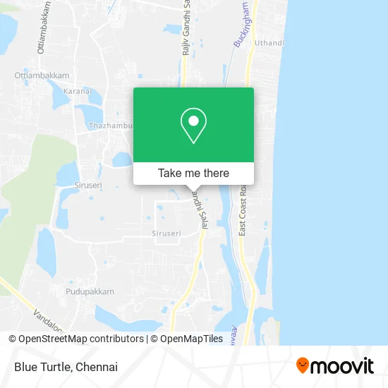 Blue Turtle map