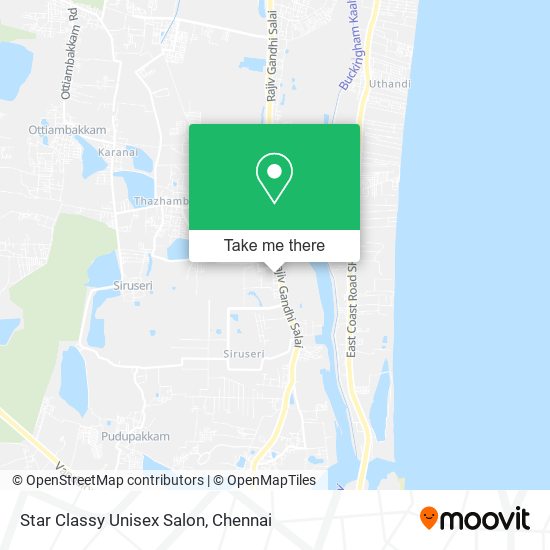 Star Classy Unisex Salon map