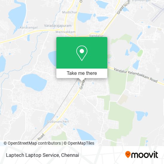 Laptech Laptop Service map