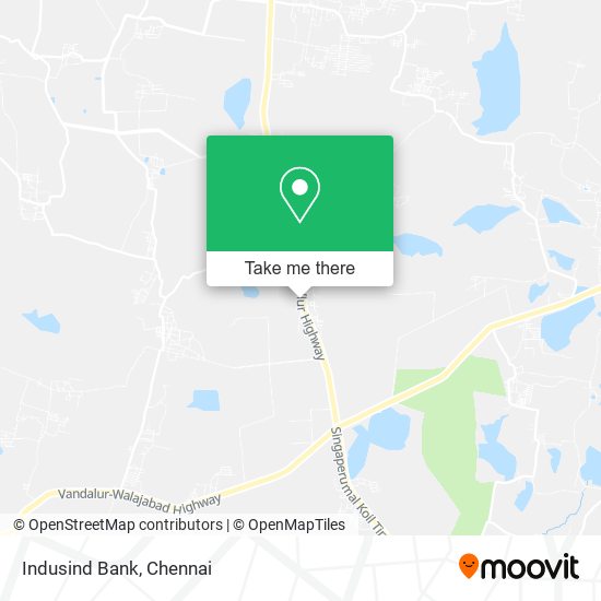 Indusind Bank map