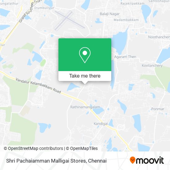 Shri Pachaiamman Malligai Stores map