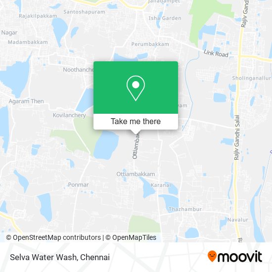 Selva Water Wash map