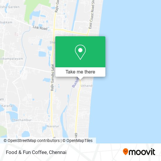 Food & Fun Coffee map