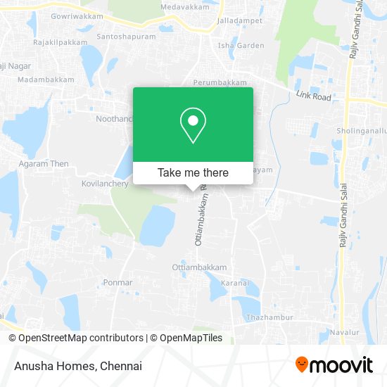 Anusha Homes map