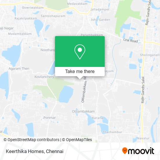 Keerthika Homes map