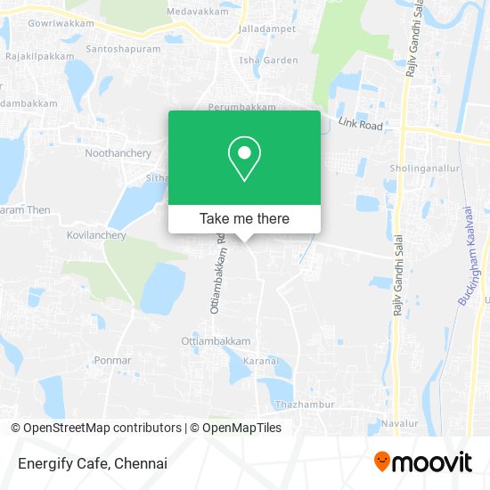 Energify Cafe map