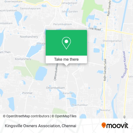 Kingsville Owners Association map