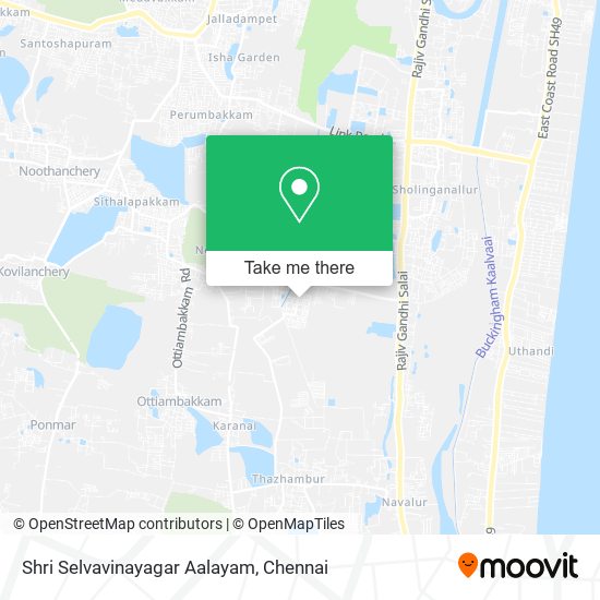 Shri Selvavinayagar Aalayam map