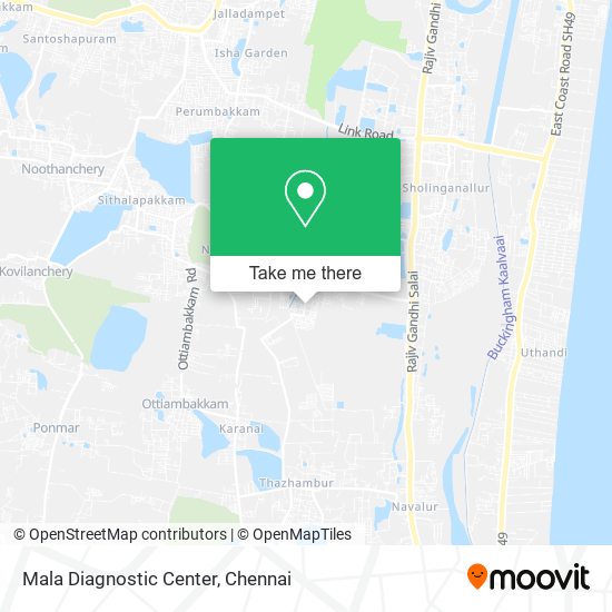 Mala Diagnostic Center map