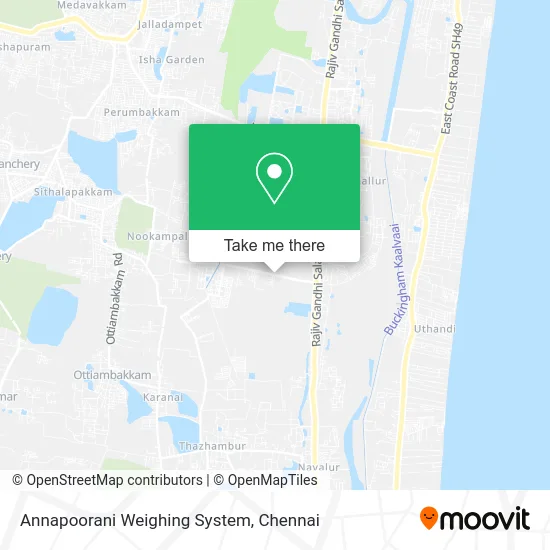 Annapoorani Weighing System map