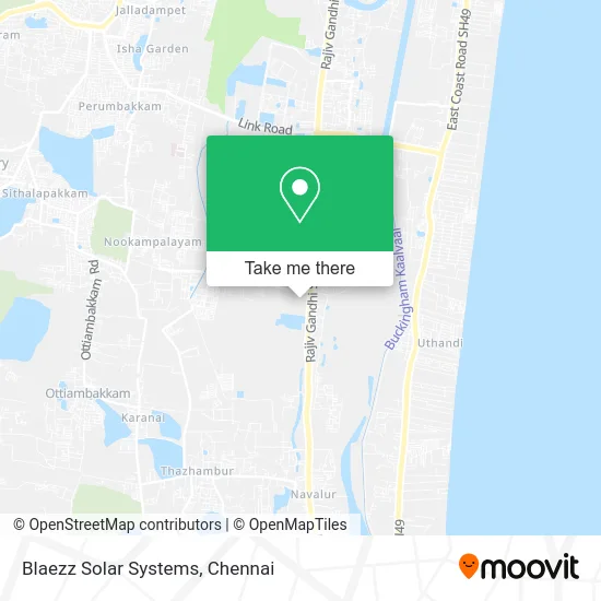 Blaezz Solar Systems map