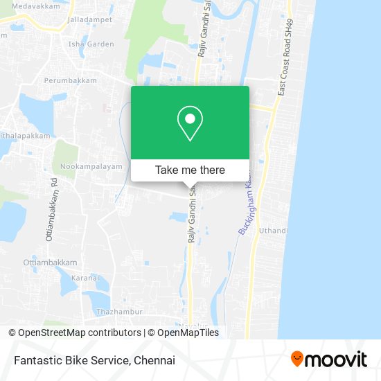 Fantastic Bike Service map