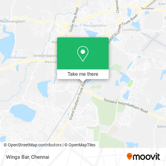 Wings Bar map