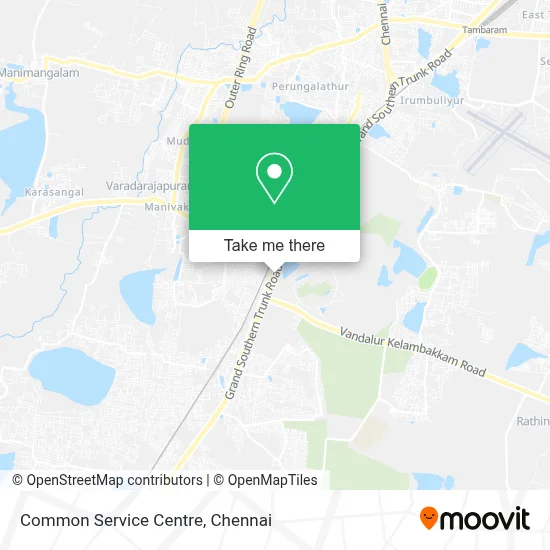 Common Service Centre map