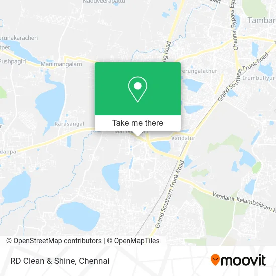 Rd Clean & Shine map