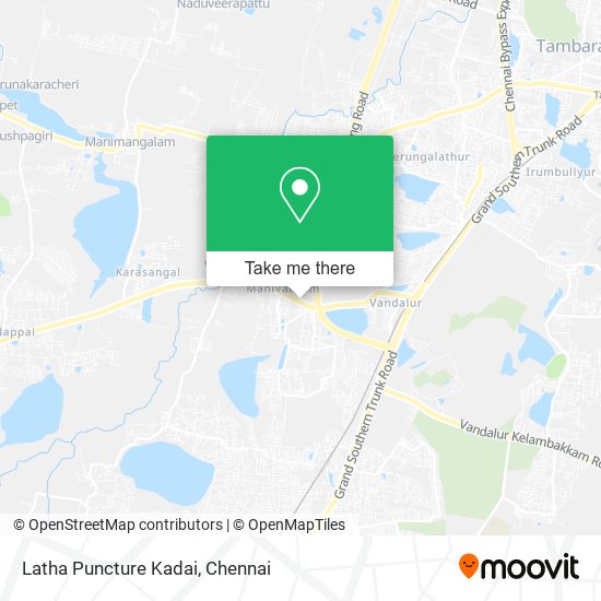 Latha Puncture Kadai map