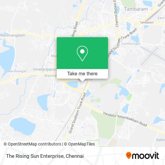 The Rising Sun Enterprise map
