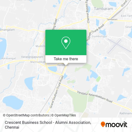 Crescent Business School - Alumni Association map