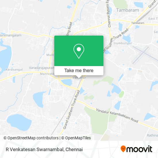 R Venkatesan Swarnambal map